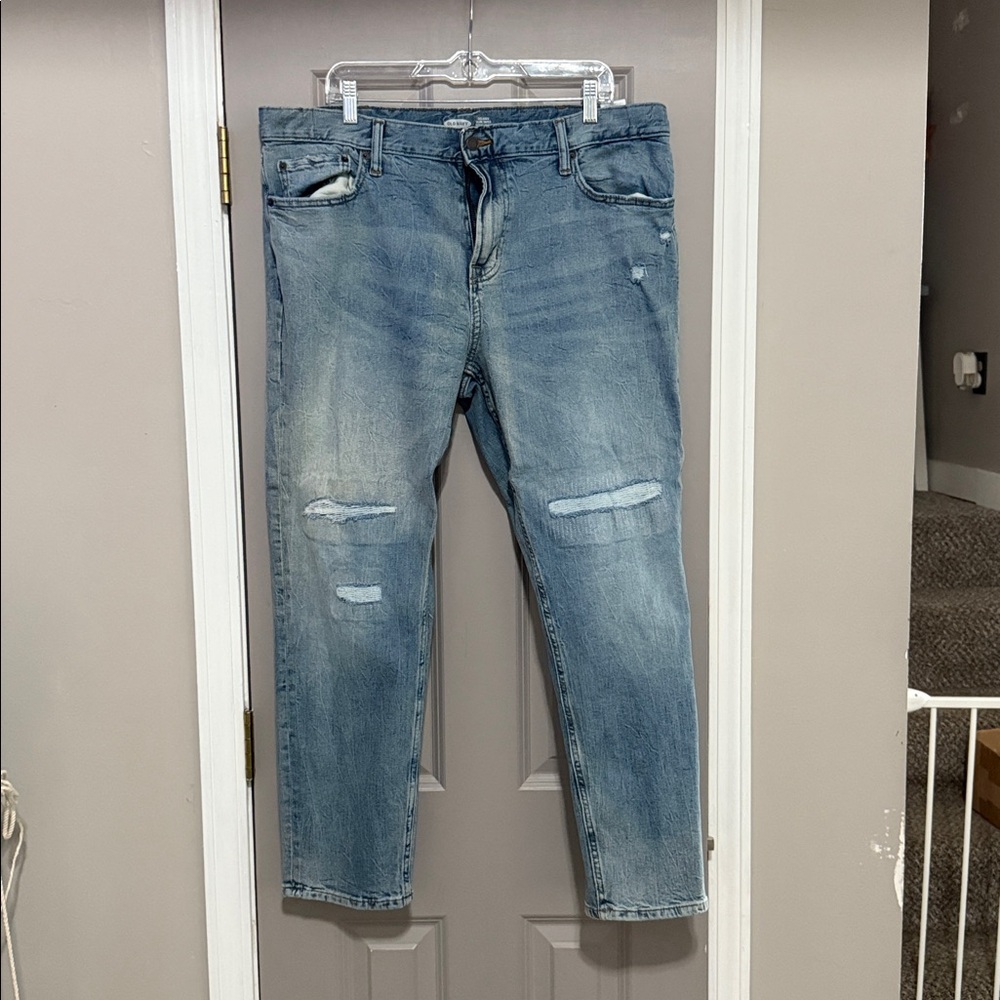 Old Navy Relaxed Slim Taper Jeans - Blue